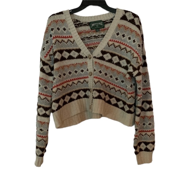 American Eagle Outfitters Tops - American Eagle Cropped Knit Cardigan